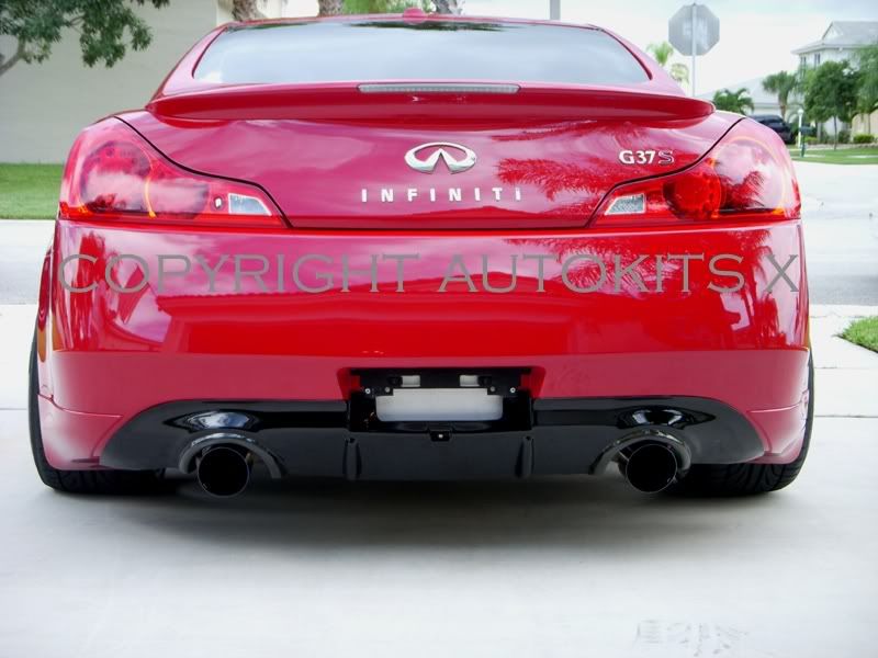 Possible new autokitsx sedan rear diffuser G35Driver Infiniti G35